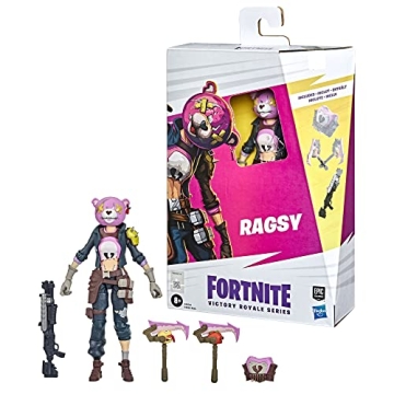 FORTNITE Ragsy Action Figure - 6 Inch Collectible Toy