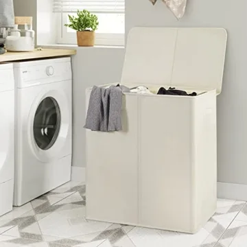 WOWLIVE 154L Double Laundry Hamper - Stylish and Functional