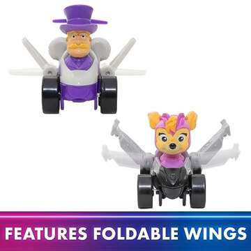 Paw Patrol: The Mighty Movie Toy Vehicle Set- 7 New Cars & Trucks w Exclusive Mayor Humdinger Action...