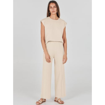 Stylish ANRABESS 2 Piece Loungewear Set for Women