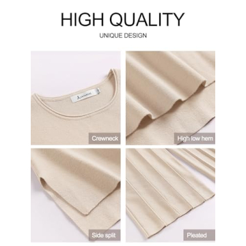 Stylish ANRABESS 2 Piece Loungewear Set for Women