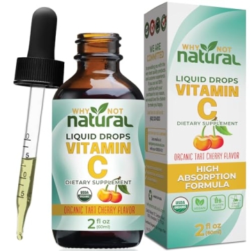 Why Not Natural Organic Vitamin C Drops for Immunity