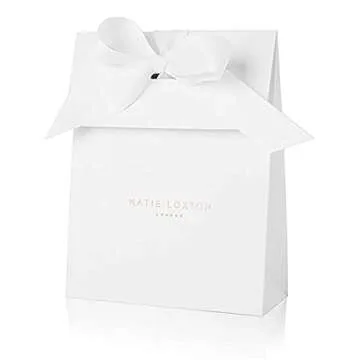Katie Loxton A Little Beach Please Palm Tree Silver Women's Stretch Adjustable Charm Bangle Bracelet