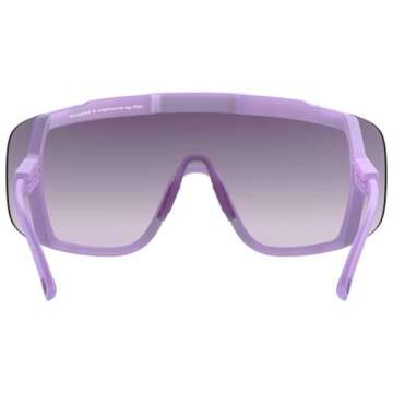 POC Devour Sunglasses Purple Quartz Translucent/Violet, One Size