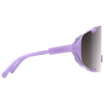 POC Devour Sunglasses Purple Quartz Translucent/Violet, One Size