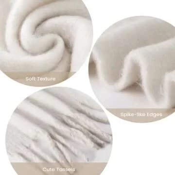 Luxurious Women's Mohair Winter Scarf - Stylish & Warm