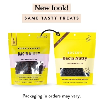 Bocce's Bakery Bac'N Nutty Dog Treats - Healthy & Low-Calorie
