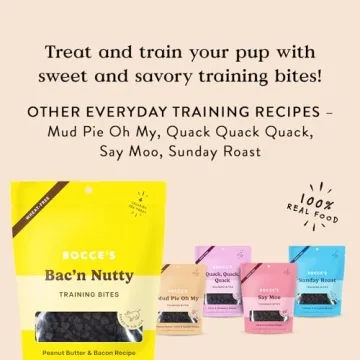 Bocce's Bakery Bac'N Nutty Dog Treats - Healthy & Low-Calorie