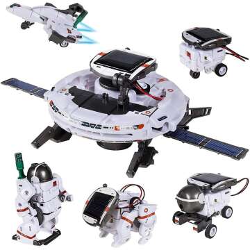 6-in-1 Space Solar Robot Kit for Kids