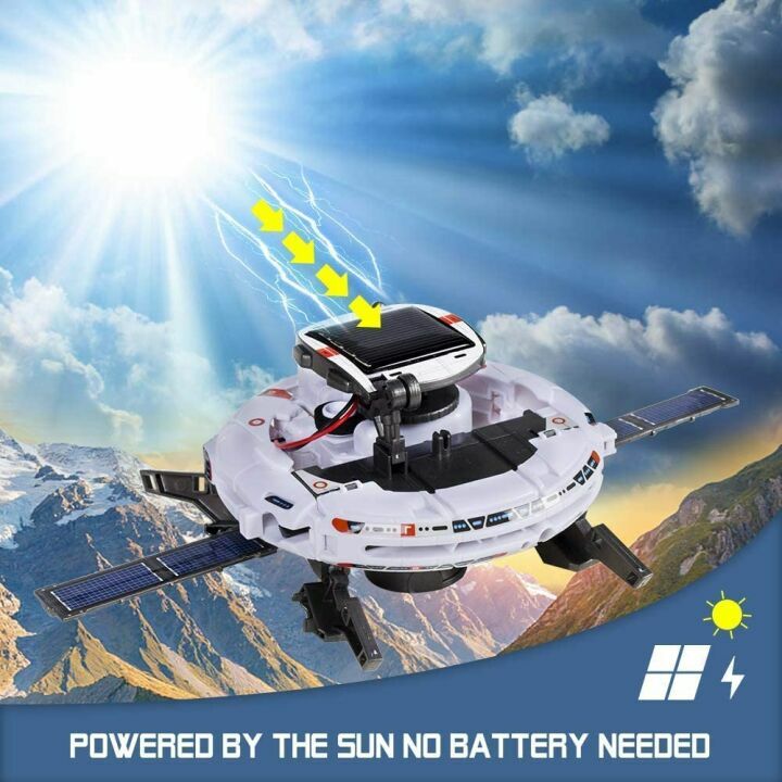 6-in-1 Space Solar Robot Kit for Kids
