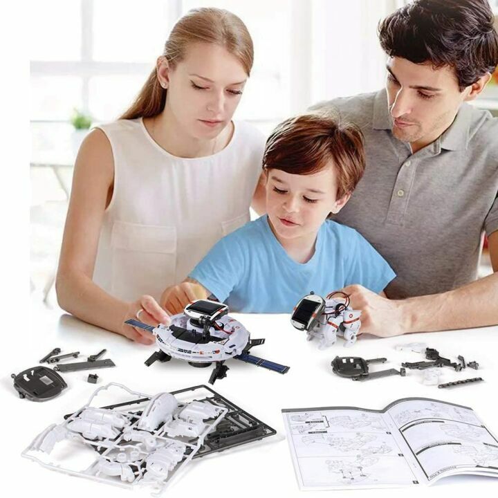 6-in-1 Space Solar Robot Kit for Kids