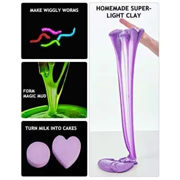 Japace Science Kit: Fun 75+ Experiments for Girls 4-8