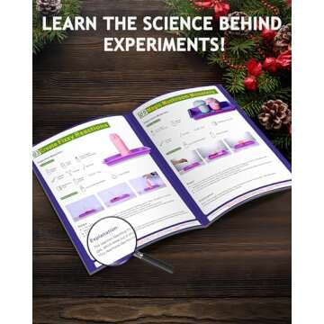 Japace Science Kit: Fun 75+ Experiments for Girls 4-8