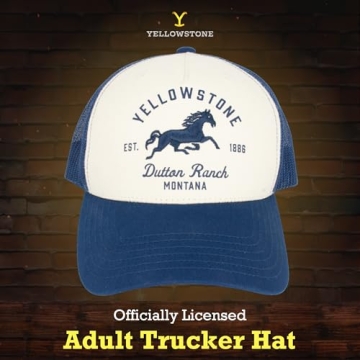Yellowstone Trucker Hat - Stylish & Comfortable Snapback