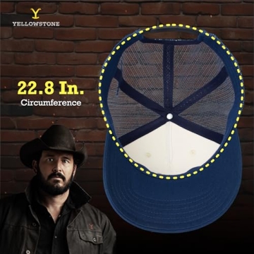 Yellowstone Trucker Hat - Stylish & Comfortable Snapback