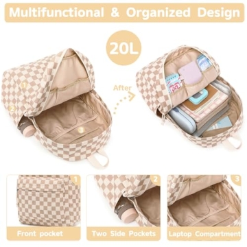 Stylish Bluboon School Backpack for Girls - Cute and Durable