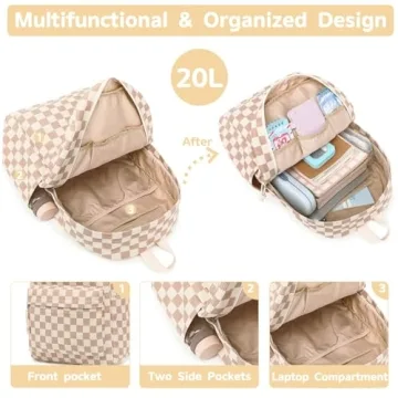 Stylish Bluboon School Backpack for Girls - Cute and Durable