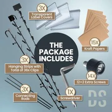 Chip and Cookie Holder - Versatile Snack Display Rack