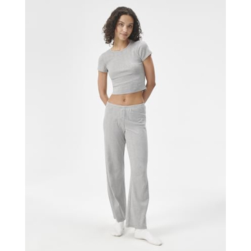 Florence by mills Cozy Crush Short Sleeve Ribbed Tee