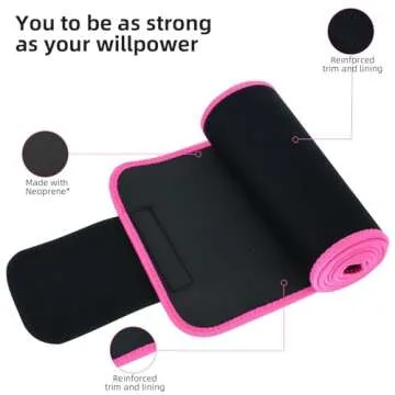 ZPP Waist Trainer - Neoprene Sweat Band for Workouts
