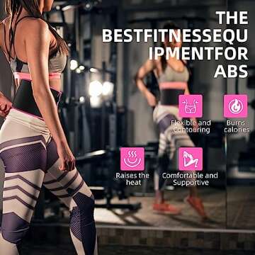 ZPP Waist Trainer - Neoprene Sweat Band for Workouts