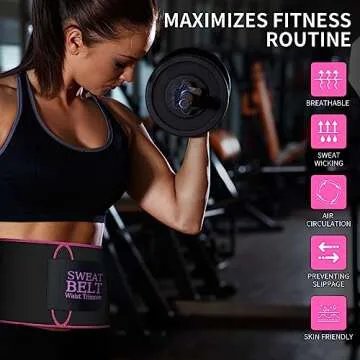ZPP Waist Trainer - Neoprene Sweat Band for Workouts