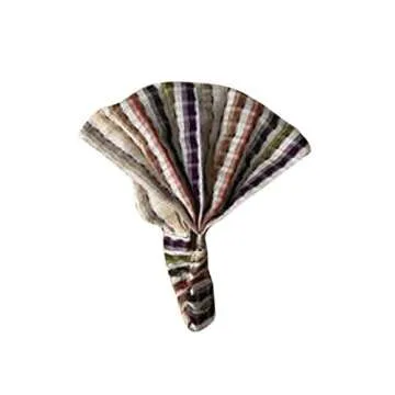 Inspirit Arts XL Size Extra Loose Headband Handwoven No-Slip Cream