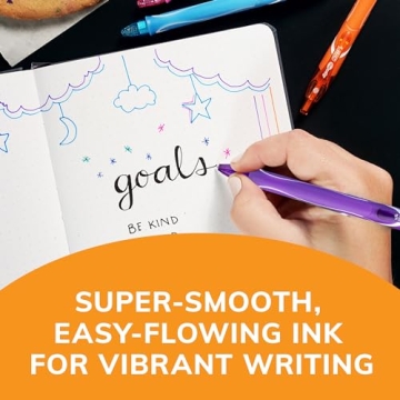 BIC Gelocity Quick Dry Gel Pens for Smooth Writing