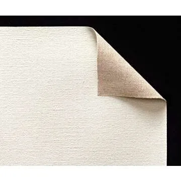 Premium Gessoed Canvas Sheets for Art Printing