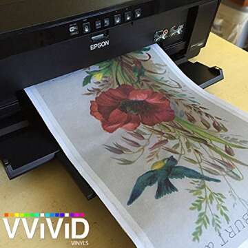 Printable Inkjet Primed Gessoed 8.5" x 11" Canvas Paper Sheets (20 Sheets)