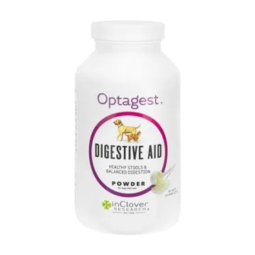 InClover Optagest Natural Digestive Aid for Dogs and Cats - Organic Prebiotics & Enzymes Supplement ...
