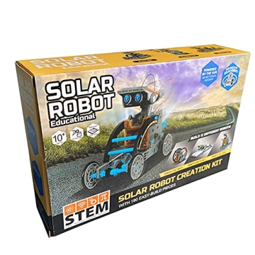 12 Distinct Robots STEM Kit for Kids 8+ - Complete Robotics Set