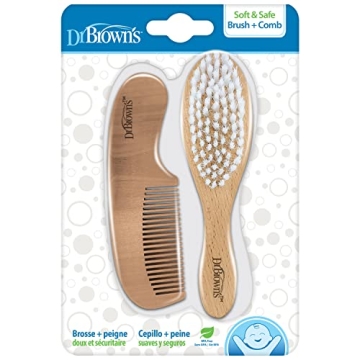 Dr. Brown's Gentle Baby Brush + Comb Set for Infants