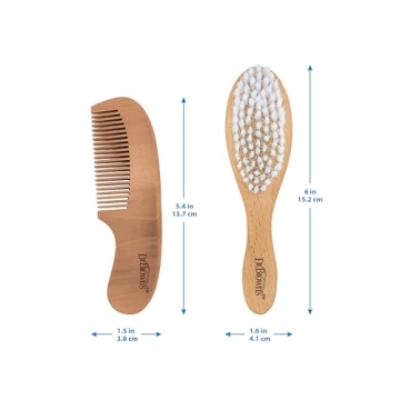 Dr. Brown's Gentle Baby Brush + Comb Set for Infants
