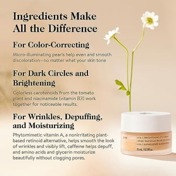 goop Beauty Vitamin C Eye Cream for Brighter Eyes 0.5 fl oz