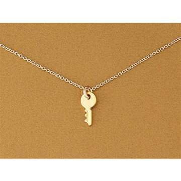 Dainty Gold Compass Necklace with Gift Card for Every Occasion