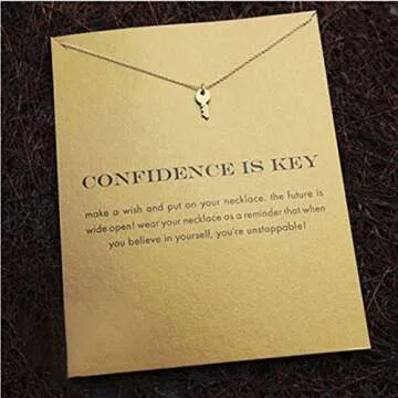 Dainty Gold Compass Necklace with Gift Card for Every Occasion