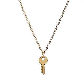 Dainty Gold Compass Necklace with Gift Card for Every Occasion