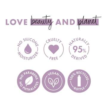 Love Beauty and Planet Soothe & Serene Body Lotion for Soothed Skin Argan Oil & Lavender Natural Ingredients, Plant-Based Moisturizers, Vegan, Cruelty-Free 13.5 oz