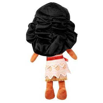 Disney Store Official Princess Plush Doll (Moana) Medium 14 Inches, Princess Dolls with Embroidered Features, Plush Toys, Princess Toys for Girls
