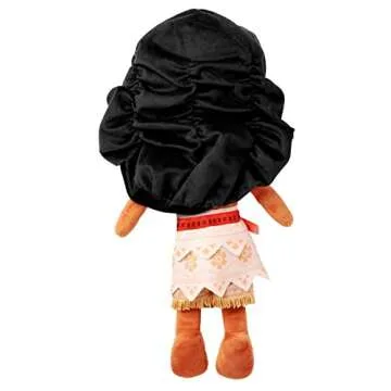 Disney Store Official Princess Plush Doll (Moana) Medium 14 Inches, Princess Dolls with Embroidered Features, Plush Toys, Princess Toys for Girls