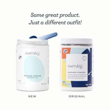 Esembly Cloth Diaper Laundry Detergent 3lbs Refillable Canister - Washing Powder Specially Formulate...