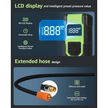 Geschwind Portable Tire Inflator - Fast & Versatile Air Compressor