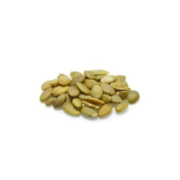 Yupik Raw Pumpkin Seeds, No Shell, 1 lb (16 oz), GMO-Free, Gluten-Free, Kosher, Shelled Pepitas, Salt-Free, Oil-Free, Plant-Based Protein, Source of Fiber, Healthy Snacks, Ideal for Baking & Topping
