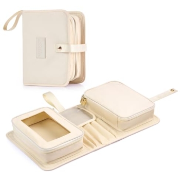 Premium Travel Makeup Bag for Women - Chic, Compact, and Convenient