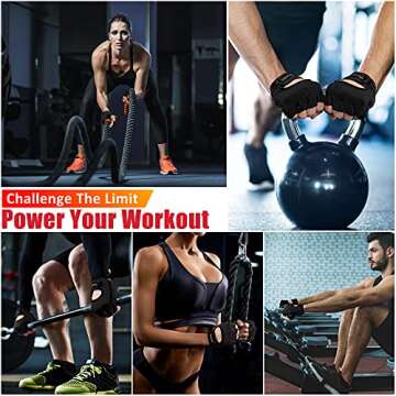 ihuan Breathable Workout Gloves for Optimal Grip and Protection