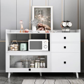 homdiy Black Square Cabinet Knobs - 5 Pack for Stylish Upgrade