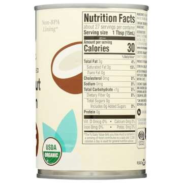 365 by Whole Foods Market, Organic Coconut Cream, 13.5 Fl Oz