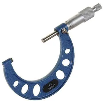 Premium 0-6" Machinist Micrometer Set for Precision Measurements