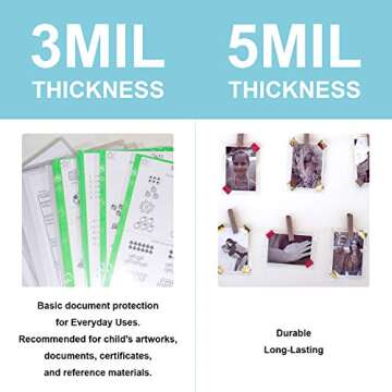 Koala 55 Sheets Laminating Pouches for 11x17 Documents